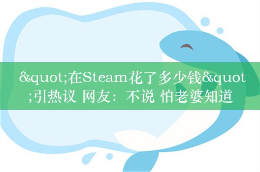  "在Steam花了多少钱"引热议 网友：不说 怕老婆知道