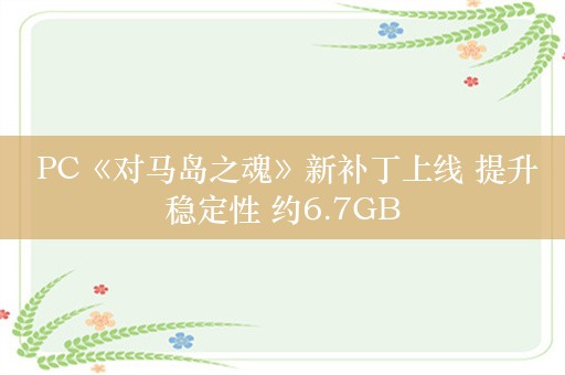  PC《对马岛之魂》新补丁上线 提升稳定性 约6.7GB