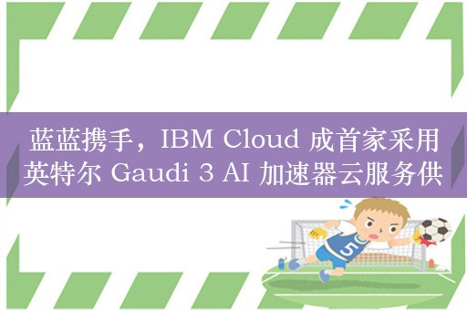 蓝蓝携手，IBM Cloud 成首家采用英特尔 Gaudi 3 AI 加速器云服务供应商