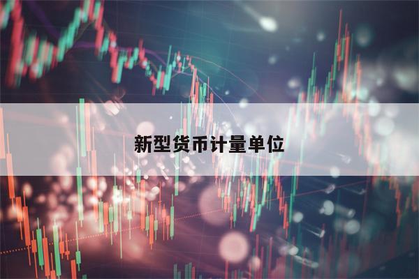 新型货币计量单位