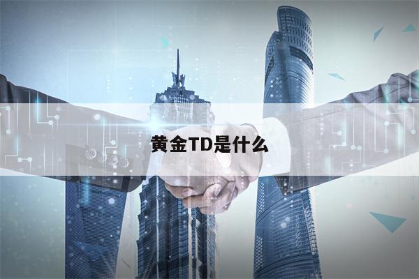 黄金TD是什么